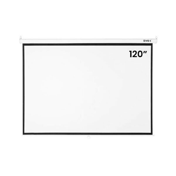 Ecran Evox Eléctrico de 120 Pulgadas con Pantalla Retráctil Automática
