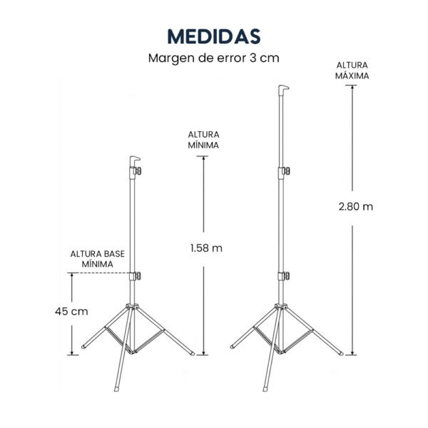 Ecran Portátil Evox de 100 Pulgadas con Trípode