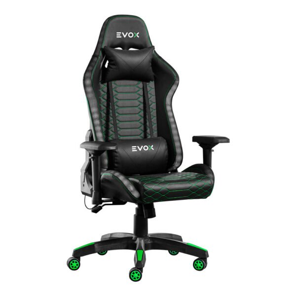 Silla Gamer Ergonómica Evox CT7014-RGB con Soporte Lumbar y Luces RGB