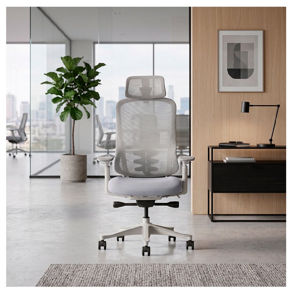 APEX > Silla Ergonómica Ejecutiva con Mecanismo Autoajustable y Asiento Honeycomb Deslizante