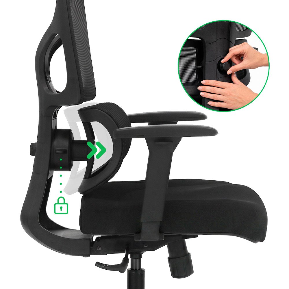 Soporte lumbar que se ajusta a tu postura