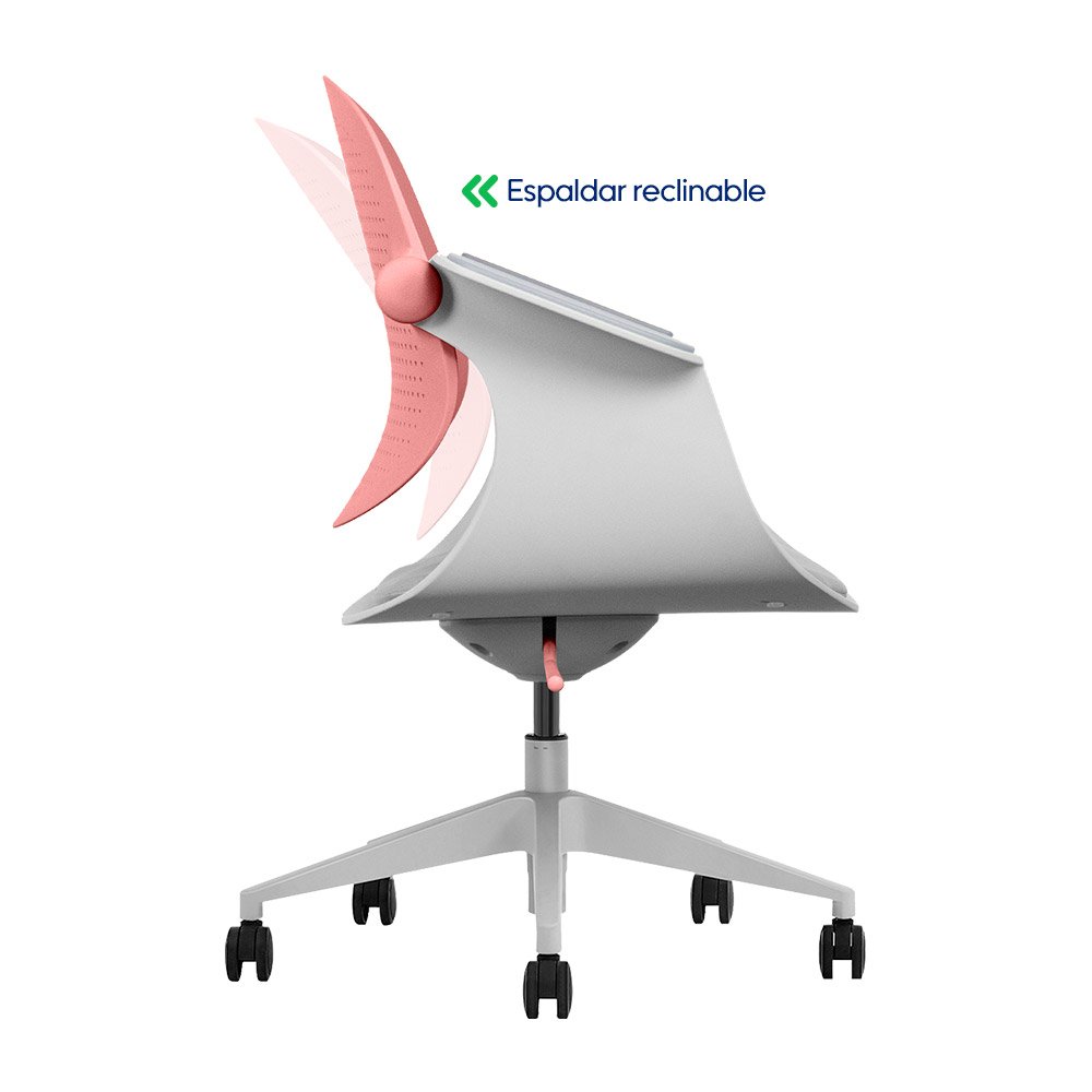 Silla Multifuncional Ergonómica Rosa