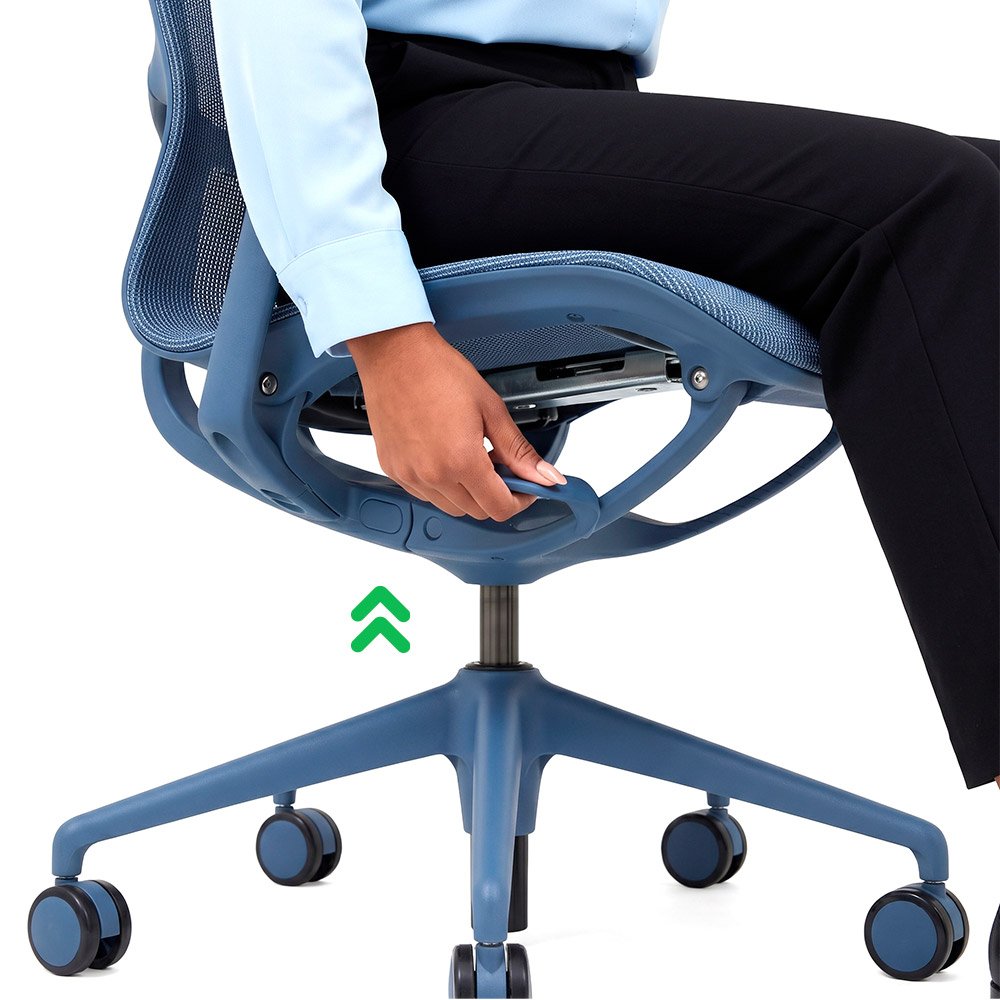 Ajusta la silla a tu escritorio