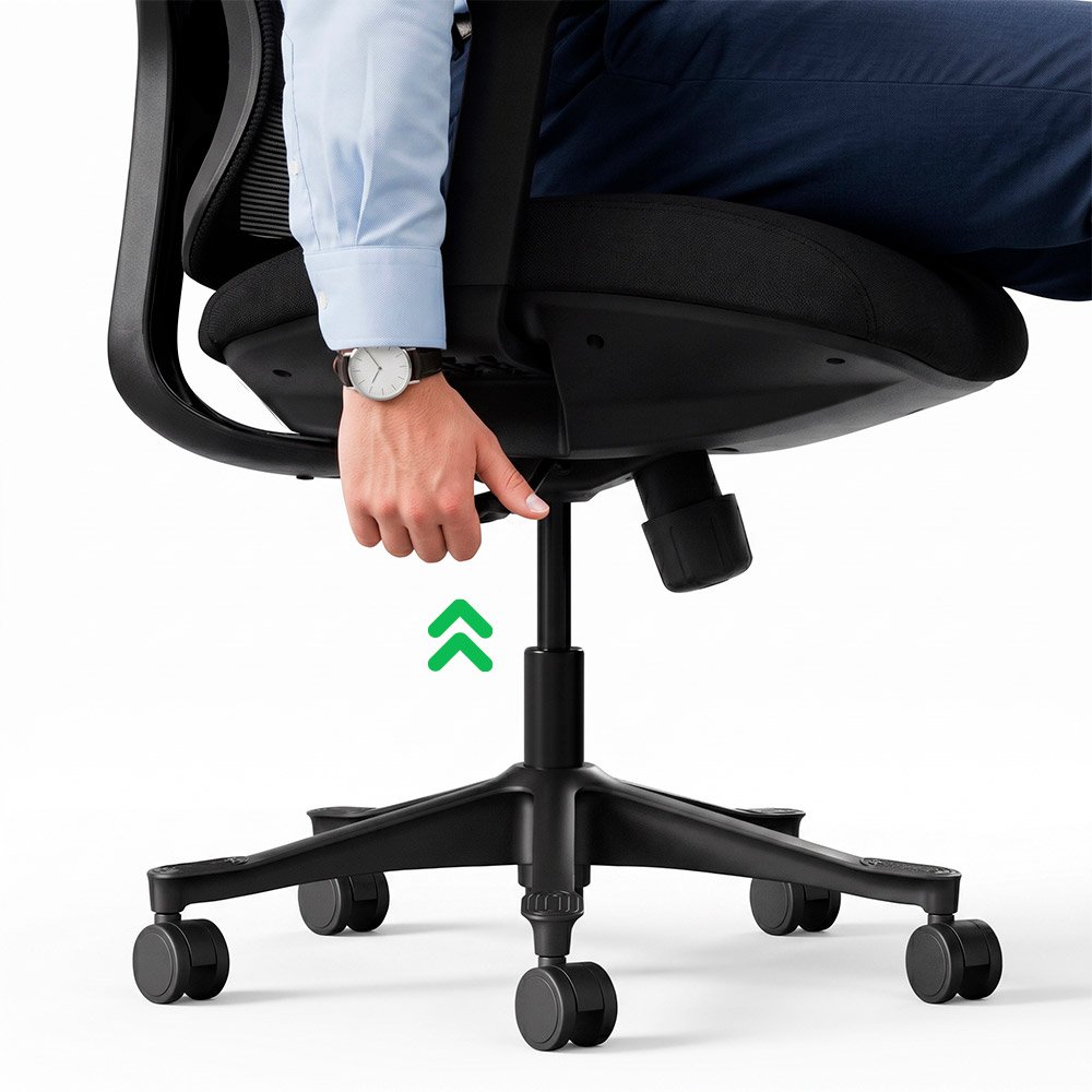 Encuentra tu altura de trabajo