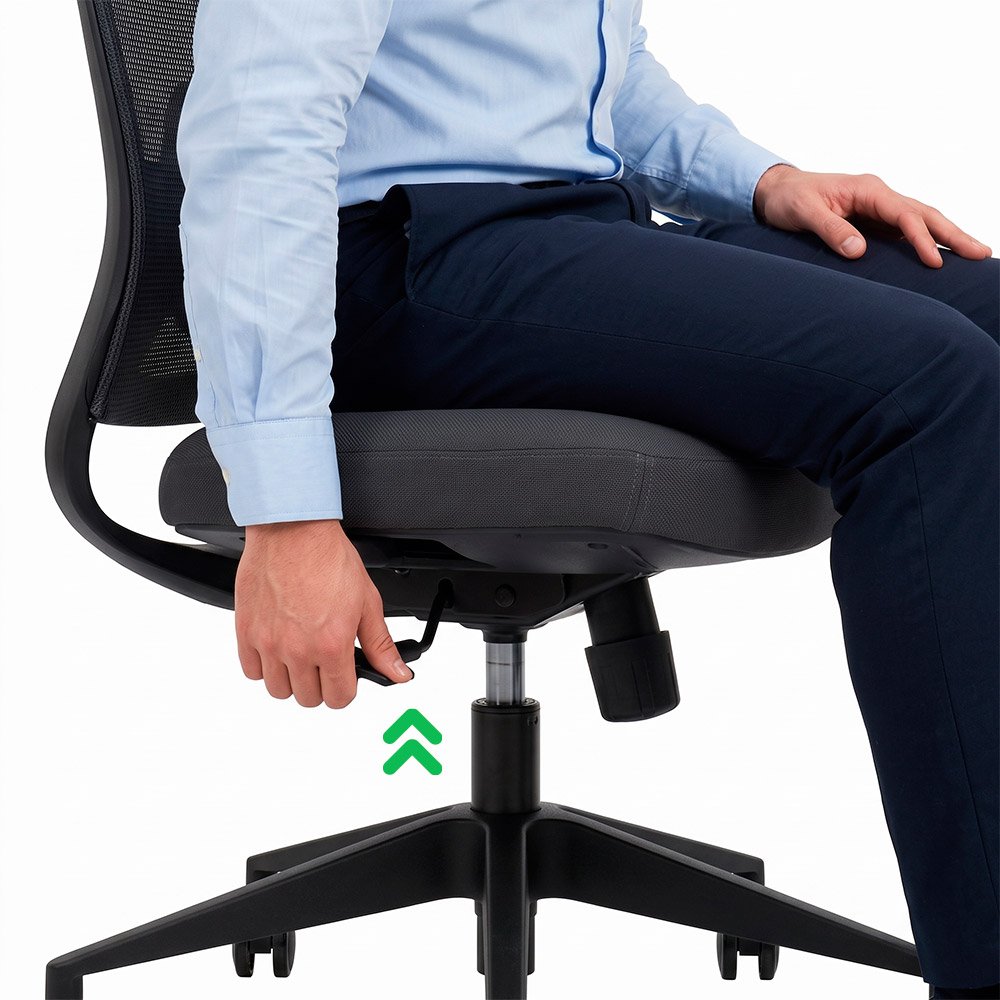 Encuentra tu altura de trabajo