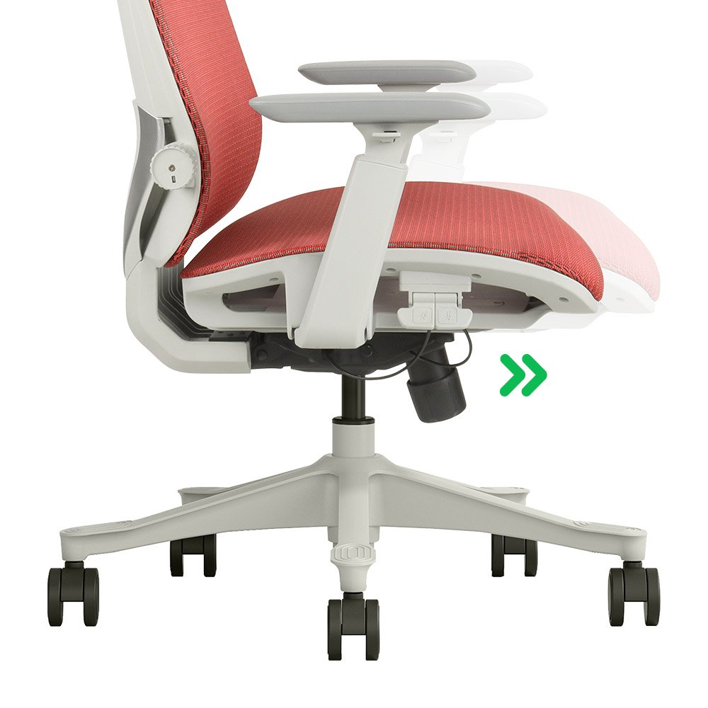 Ajusta cuánto asiento necesitas