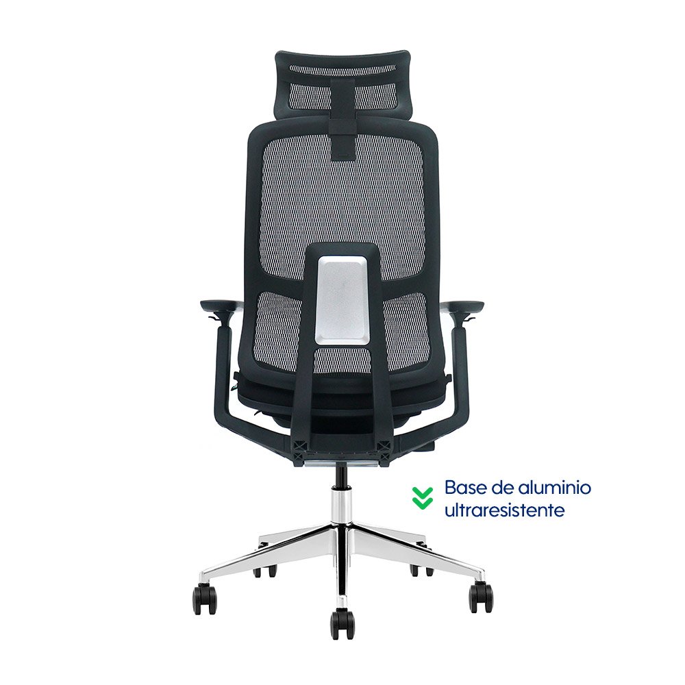 SHIFT > Silla Ergonómica Ejecutiva con Respaldo Regulable y Asiento Honeycomb Deslizante