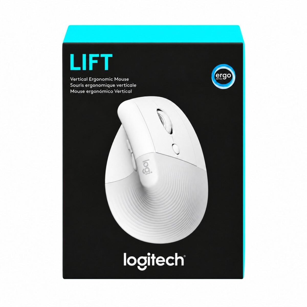 Mouse Ergonómico Logitech Lift Blanco