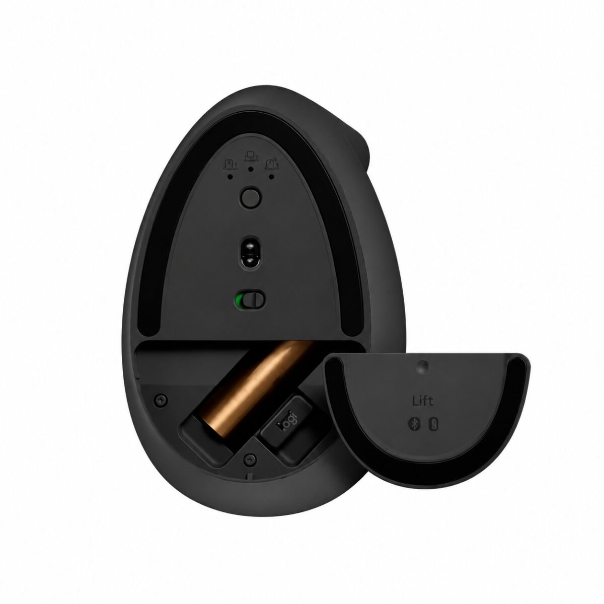 Mouse Ergonómico Logitech Lift Negro