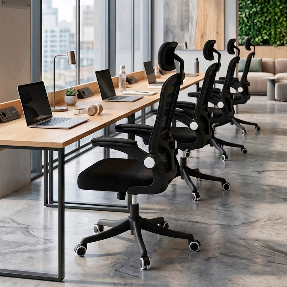 Silla de Oficina Ergonómica Evox One E2-B (CT256) con Soporte Lumbar Ajustable