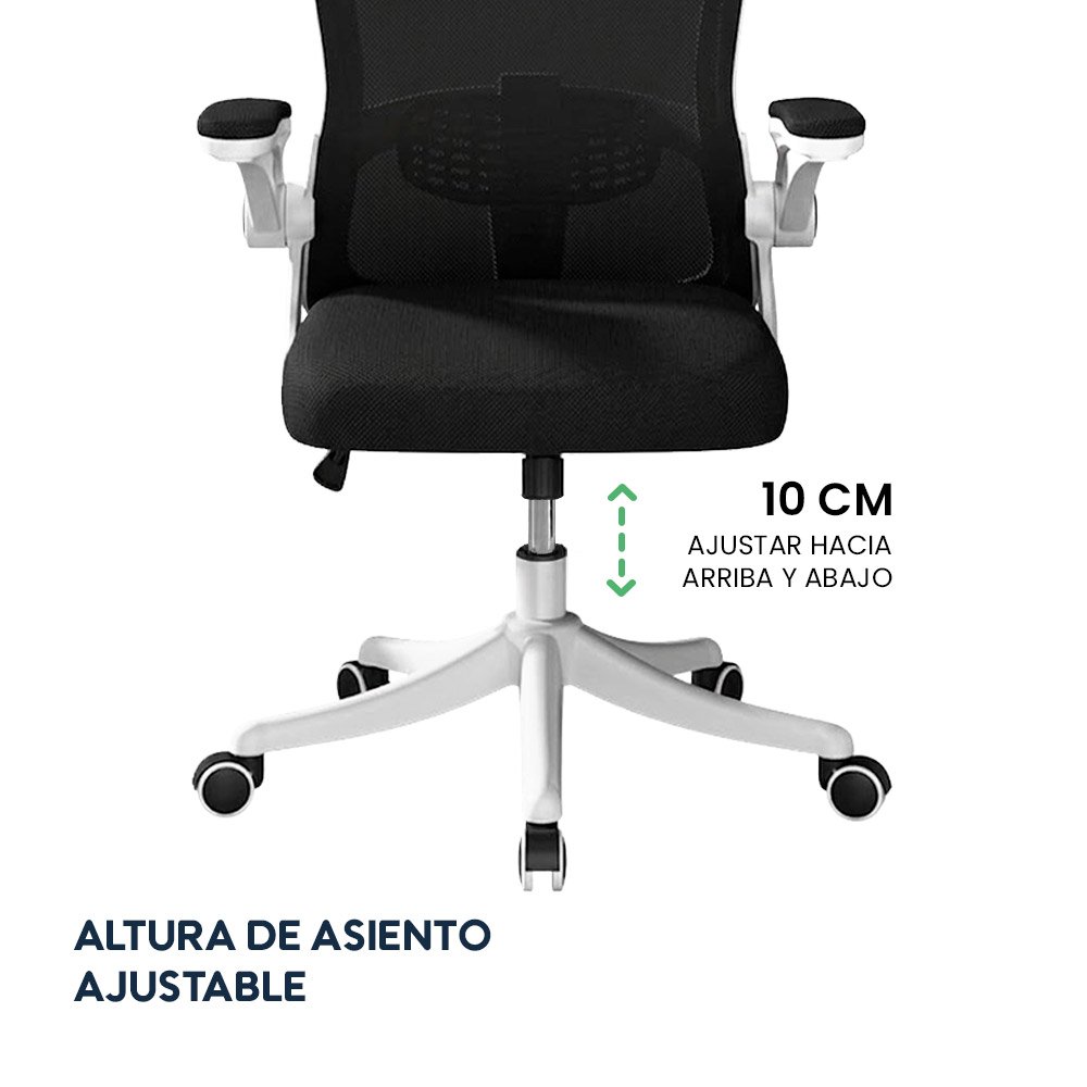 Silla de Oficina Ergonómica Evox One E2-W (CT256) con Soporte Lumbar Ajustable