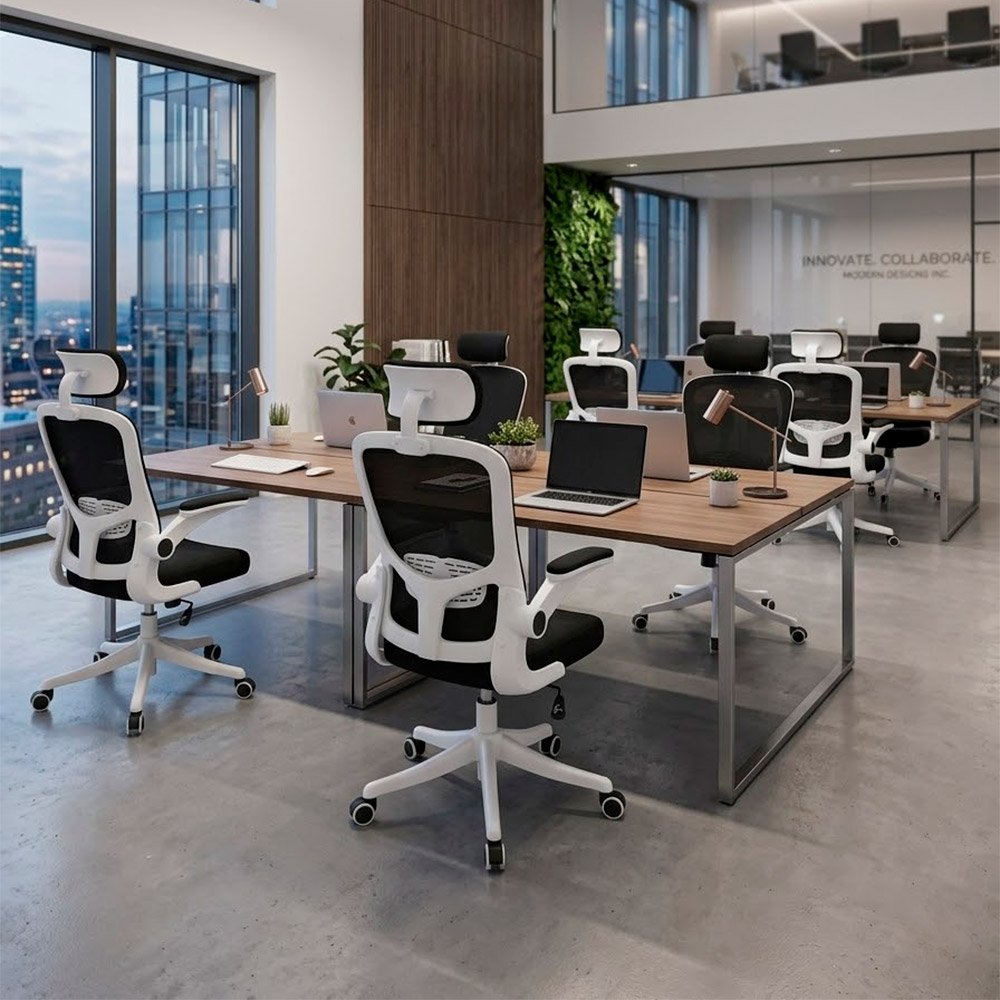 Silla de Oficina Ergonómica Evox One E2-W (CT256) con Soporte Lumbar Ajustable
